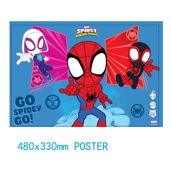 Παζλ Foil 60τμχ σε κύλινδρο 48χ33 Spidey 000508689