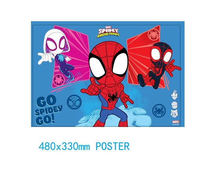 Παζλ Foil 60τμχ σε κύλινδρο 48χ33 Spidey 000508689