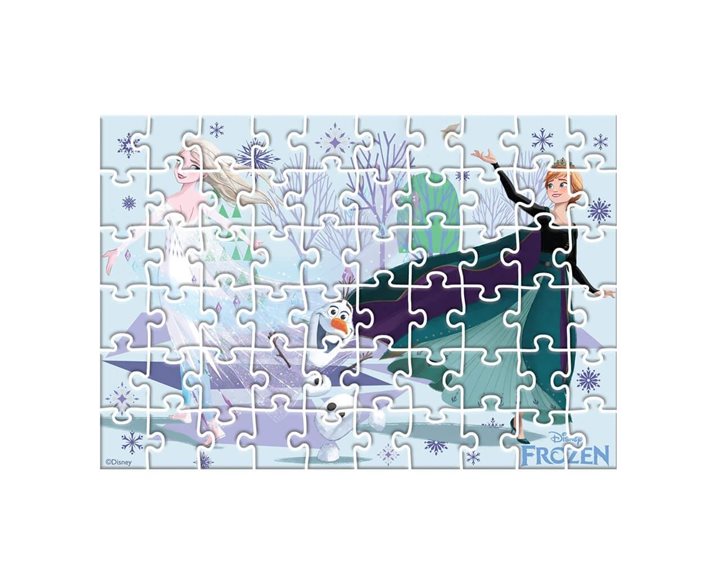 Παζλ Foil 60τμχ σε κύλινδρο 48χ33 Frozen 000565608