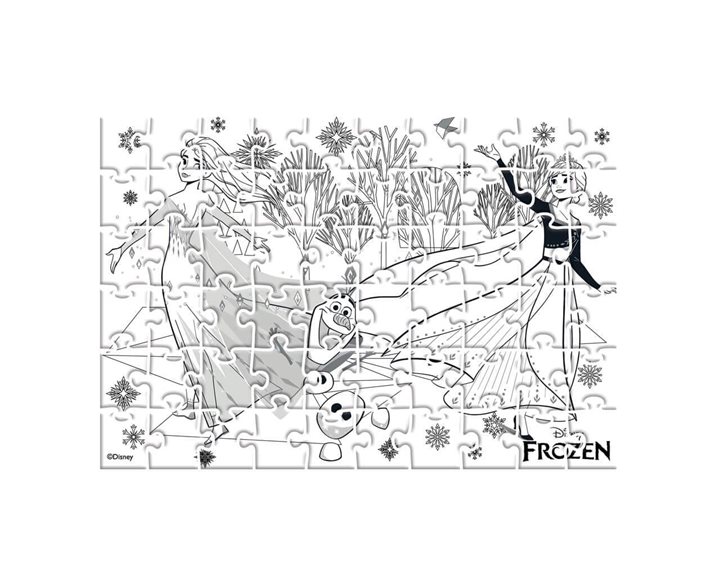 Παζλ Foil 60τμχ σε κύλινδρο 48χ33 Frozen 000565608