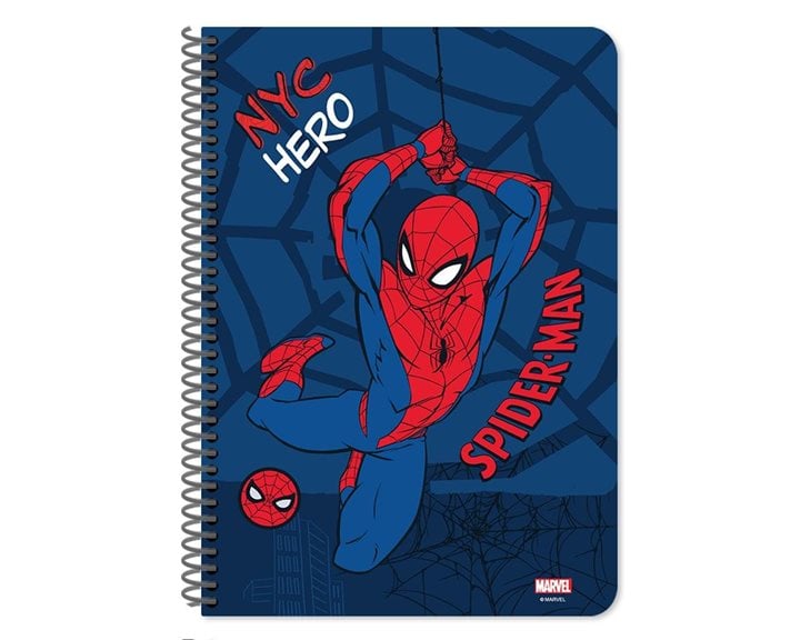 Τετράδιο Σπιράλ 17χ25 2θ 60φ Spiderman 000508766