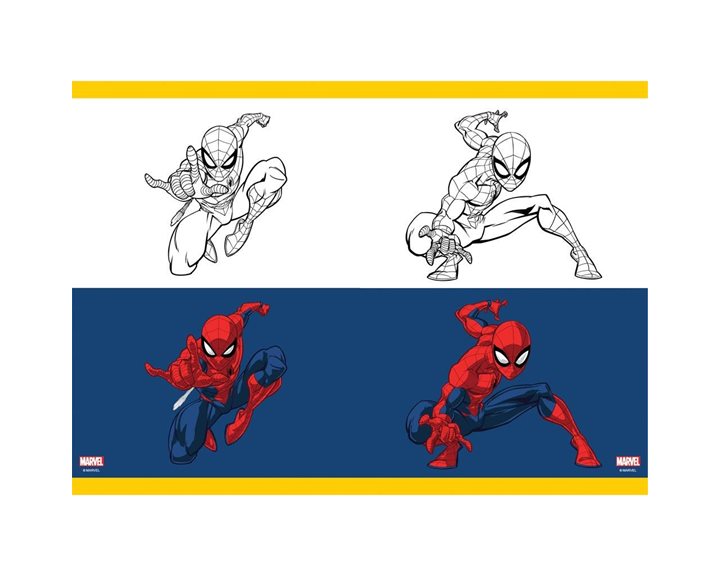 Τετράδιο Καρφίτσα 17χ25 40φ Spiderman 000508767