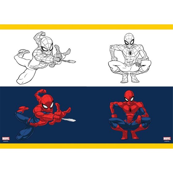 Τετράδιο Καρφίτσα 17χ25 40φ Spiderman 000508767