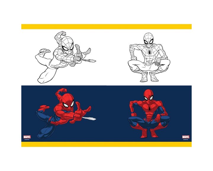 Τετράδιο Καρφίτσα 17χ25 40φ Spiderman 000508767