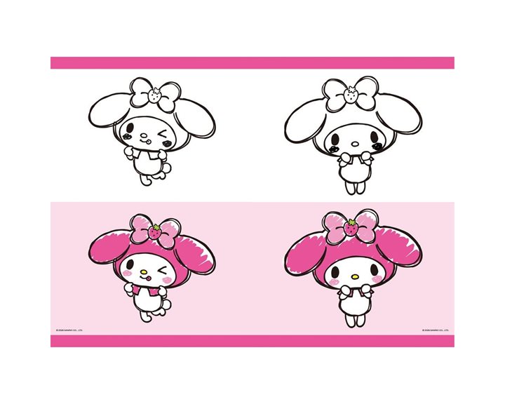 Τετράδιο Καρφίτσα 17χ25 40φ My Melody 000490297