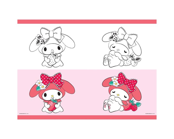 Τετράδιο Καρφίτσα 17χ25 40φ My Melody 000490297