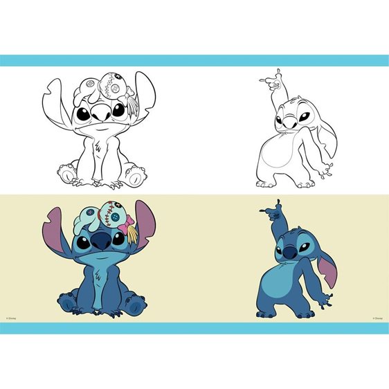 Τετράδιο Καρφίτσα 17χ25 40φ Lilo & Stitch 000565851