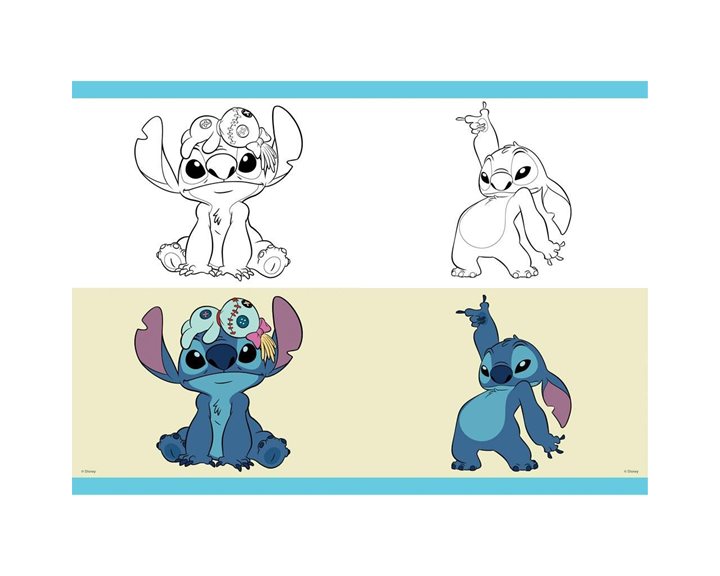 Τετράδιο Καρφίτσα 17χ25 40φ Lilo & Stitch 000565851