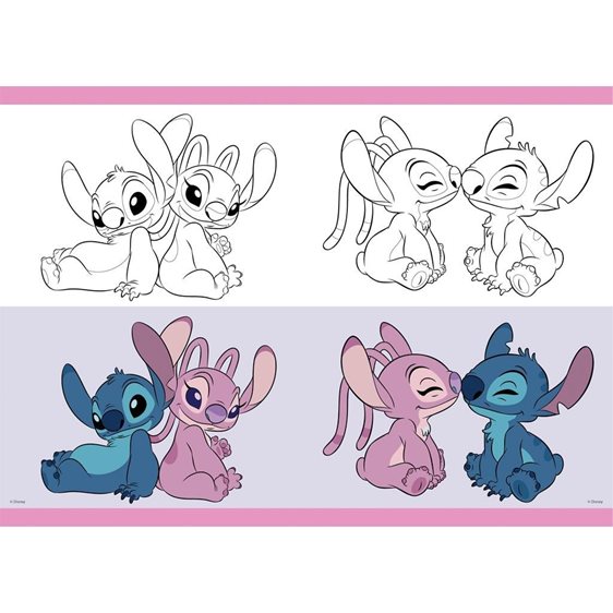 Τετράδιο Καρφίτσα 17χ25 40φ Lilo & Stitch 000565851