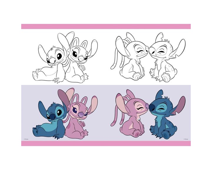Τετράδιο Καρφίτσα 17χ25 40φ Lilo & Stitch 000565851