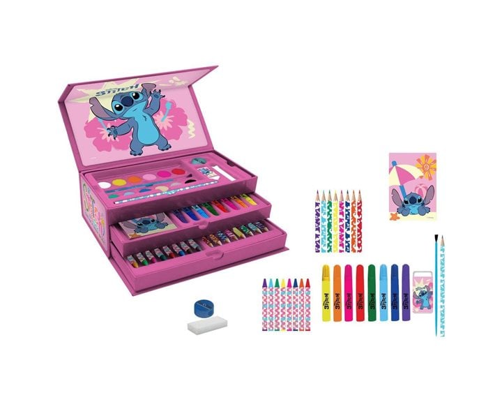 Βαλιτσάκι Ζωγραφικής 27.7χ14χ12.7εκ. Lil & Stitch 000565836