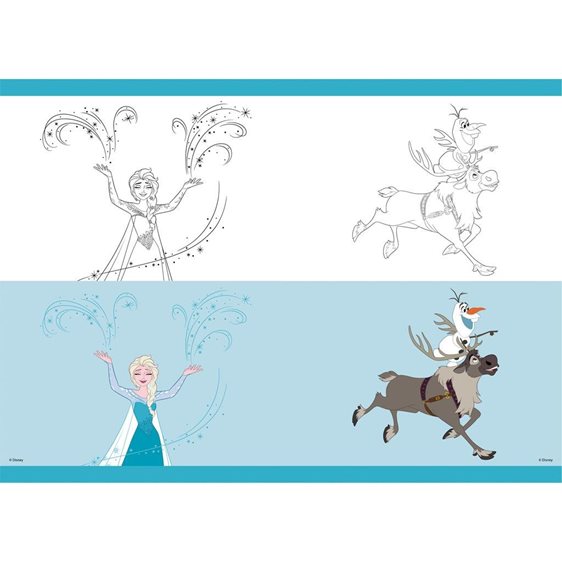 Τετράδιο Καρφίτσα 17χ25 40φ Frozen 000565854
