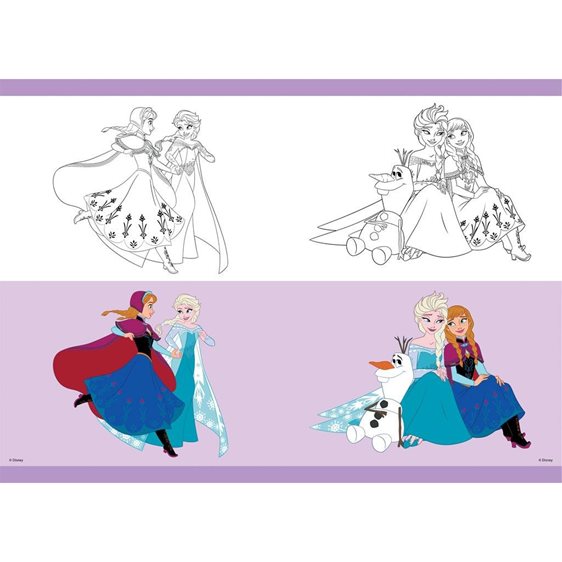 Τετράδιο Καρφίτσα 17χ25 40φ Frozen 000565854