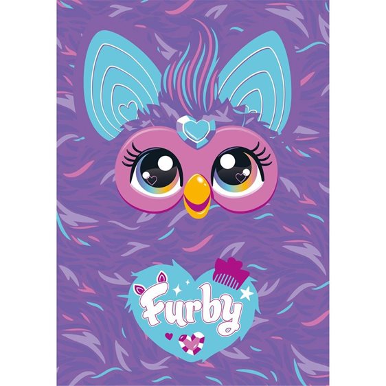 Σημειωματάριο Λούτρινο με Στυλό Furby 000484503