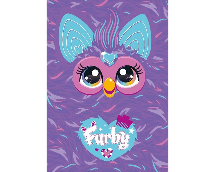 Σημειωματάριο Λούτρινο με Στυλό Furby 000484503