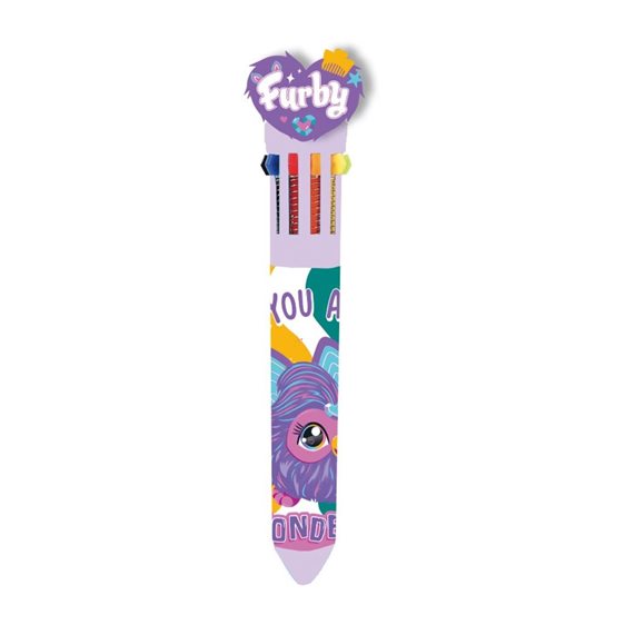 Σημειωματάριο Λούτρινο με Στυλό Furby 000484503
