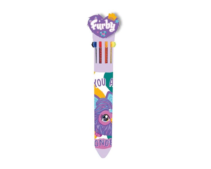 Σημειωματάριο Λούτρινο με Στυλό Furby 000484503