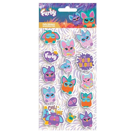 Αυτοκόλλητα Puffy Furby 000484505