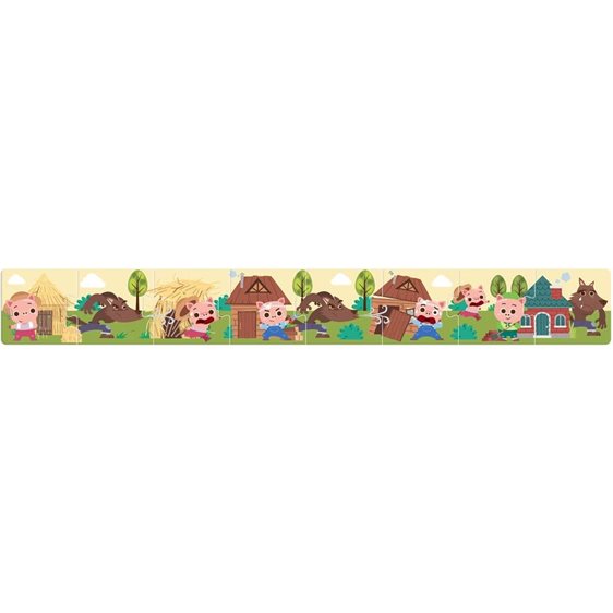 Puzzle Φτιάξε Την Ιστορία 32τεμ 48x6εκ Παραμύθια 000622325