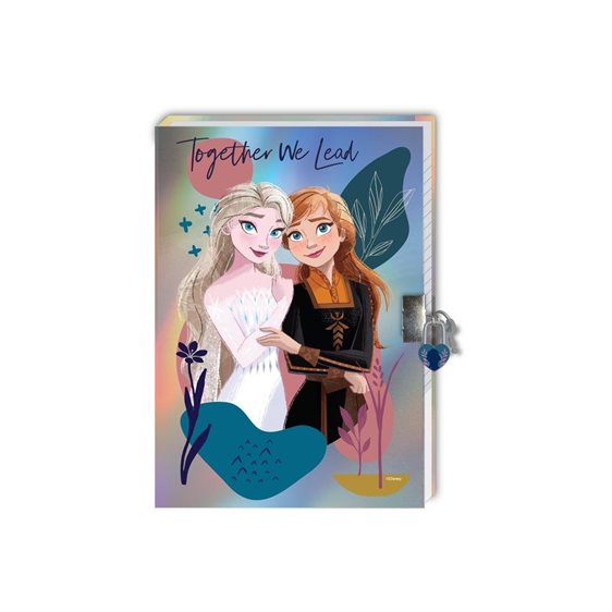 Ημερολόγιο Frozen με Κλειδαριά 12x18  Μαγικό Στυλό και Αυτοκόλλητα 000564250