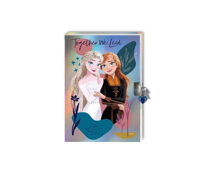 Ημερολόγιο Frozen με Κλειδαριά 12x18  Μαγικό Στυλό και Αυτοκόλλητα 000564250