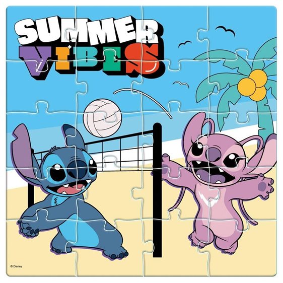 Παζλ Μαγνητικό 18χ1.3χ18εκ Lilo & Stich Summer Vibes 60pcs 565153