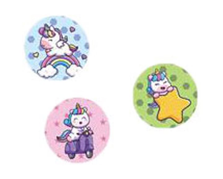 Stickers με Σφραγίδα Σετ 100τμχ Unicorn 10x6x11.8cm 000623002