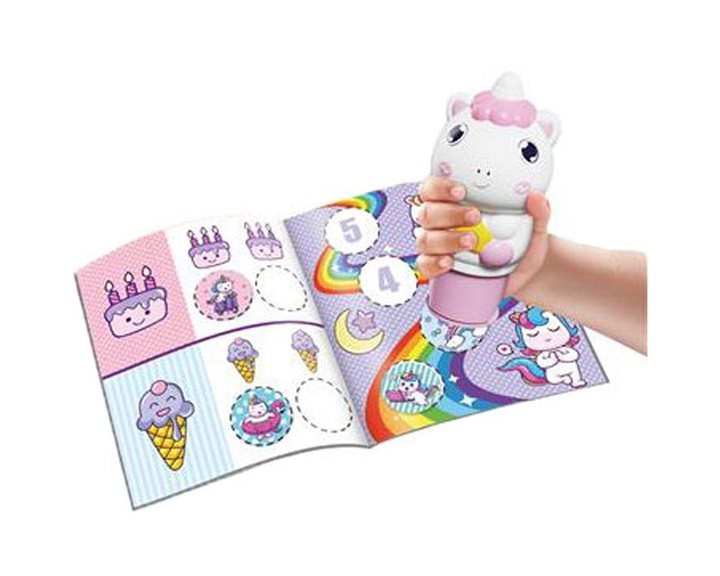 Stickers με Σφραγίδα Σετ 100τμχ Unicorn 10x6x11.8cm 000623002