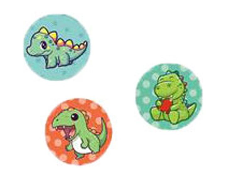Stickers με Σφραγίδα Σετ 100τμχ Dino10x6x11.8cm 000623003