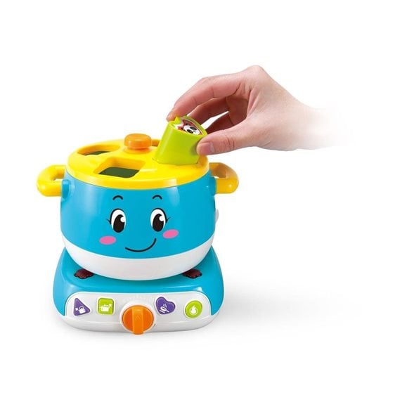 Κατσαρολάκι Luna Toys Μπλε με μουσική και φως 19,1x15,7x17,7 εκ. 000622743