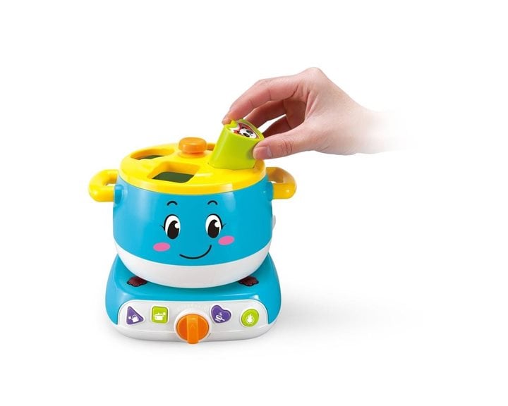 Κατσαρολάκι Luna Toys Μπλε με μουσική και φως 19,1x15,7x17,7 εκ. 000622743