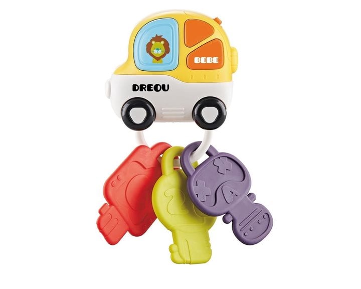 Κλειδάκια Αυτοκινήτου Luna Toys με μουσική και φως 15x7x6,3x20,7 εκ. 2 Σχέδια 000622745