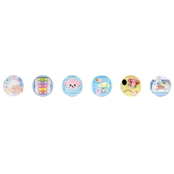 Κύβος Δραστηριοτήτων Luna Toys με μουσική και φως 15x15x20 εκ. 000622755