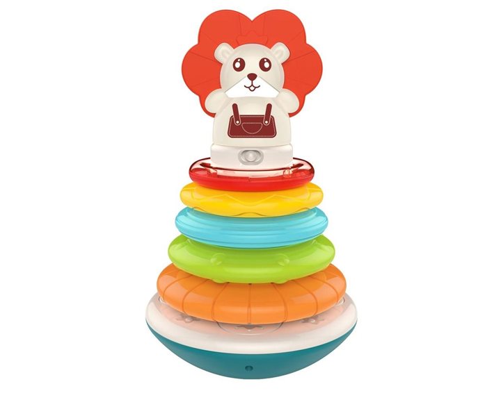 Δακτύλιοι Στοίβαξης Luna Toys με μουσική και φως 14x14x23,8 εκ. 000622758