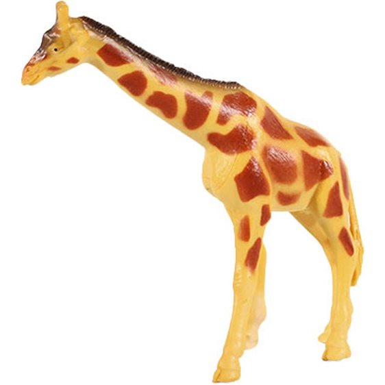 Ζώα Ζούγκλας 12,5εκ. Luna Toys Πλαστικά Σετ 4 τμχ. 000623139