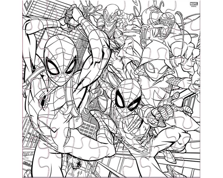 Παζλ Luna 42τμχ 42χ42εκ. Spiderman 000508709