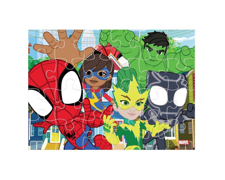 Παζλ Luna 4 σε 1 12/15/20/24τμχ 29χ6χ27.5εκ. Spidey 000508708