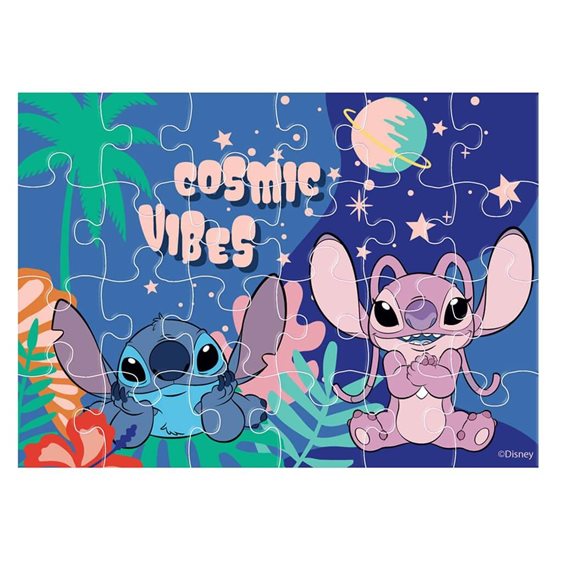 Παζλ Luna 4 σε 1 12/15/20/24τμχ 29χ6χ27.5εκ. Stitch 000565649