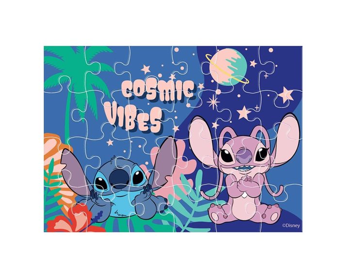 Παζλ Luna 4 σε 1 12/15/20/24τμχ 29χ6χ27.5εκ. Stitch 000565649