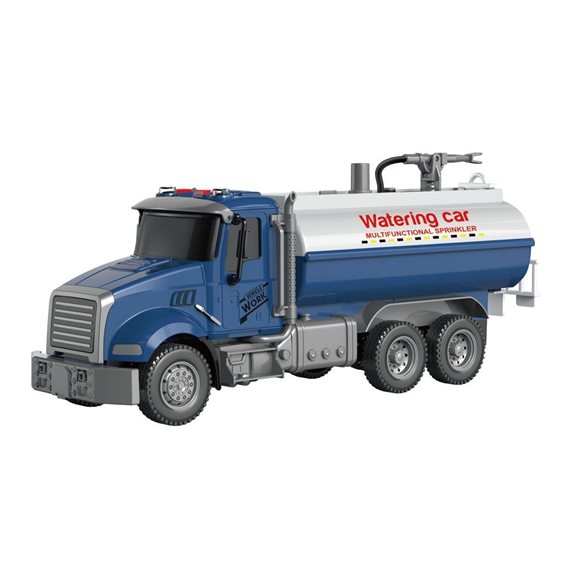 Βυτιοφόρο  Container Friction Luna Toys με ήxο και φως 36x11x19εκ. 000623116