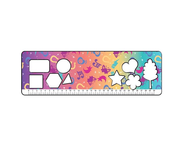Μπλοκ Ζωγραφικής 23x33εκ. 40 Φύλλα Με Στένσιλ και Αυτοκόλλητα My Little Pony