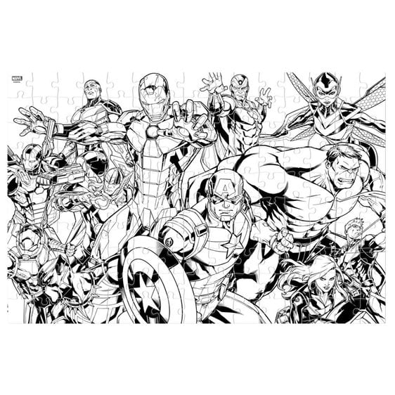 Puzzle Lenticular 150τμχ 45.7χ30.4εκ Avengers 000506191