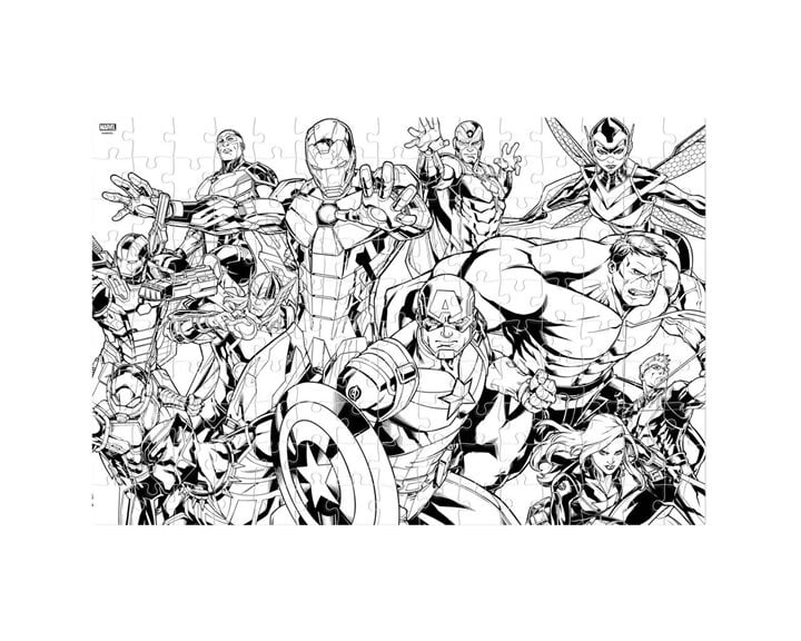 Puzzle Lenticular 150τμχ 45.7χ30.4εκ Avengers 000506191