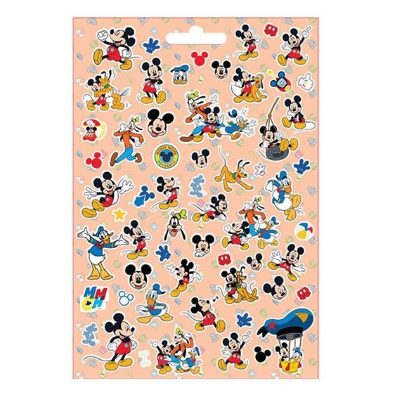 Αυτοκόλλητα 300τμχ μπλοκ Mickey 14,5x21,5