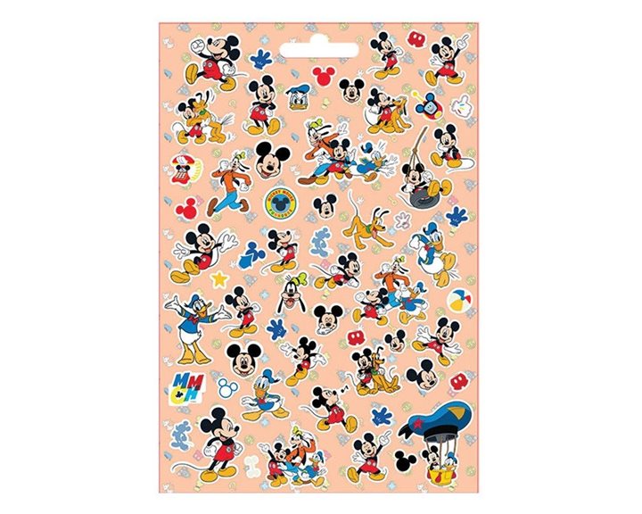 Αυτοκόλλητα 300τμχ μπλοκ Mickey 14,5x21,5