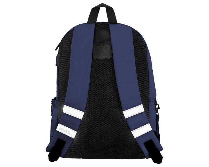 Σακίδιο Πλάτης Must Monochrome Navy Blue 32x17x42cm 584182