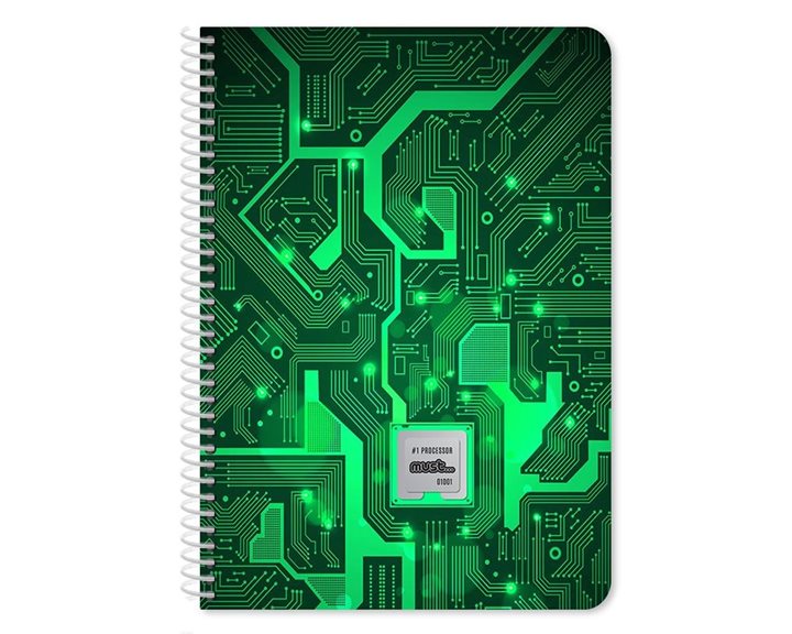 Τετράδιο Σπιράλ CPU Must 17x25 5 Θεμάτων 150φ.