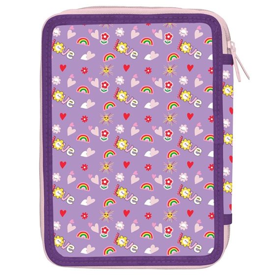 Κασετίνα Must Διπλή Γεμάτη 15χ5χ21 Peppa Pig Super Cool 000482807