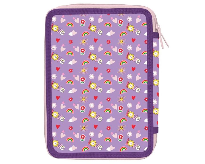 Κασετίνα Must Διπλή Γεμάτη 15χ5χ21 Peppa Pig Super Cool 000482807