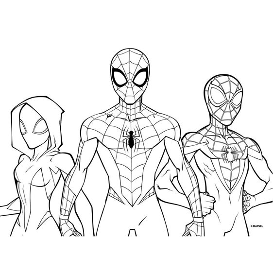 Σετ Χρωματισμού 54x47cm Spiderman 000508424